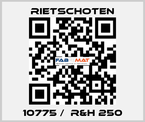 10775 /  R&H 250 RIETSCHOTEN