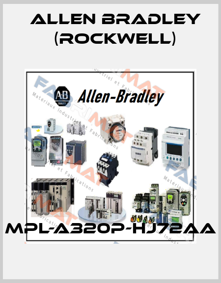MPL-A320P-HJ72AA Allen Bradley (Rockwell)
