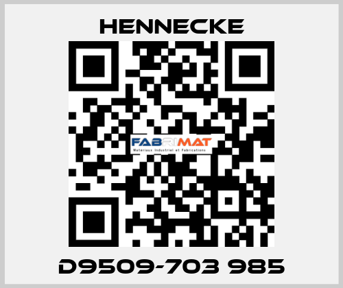 D9509-703 985 Hennecke