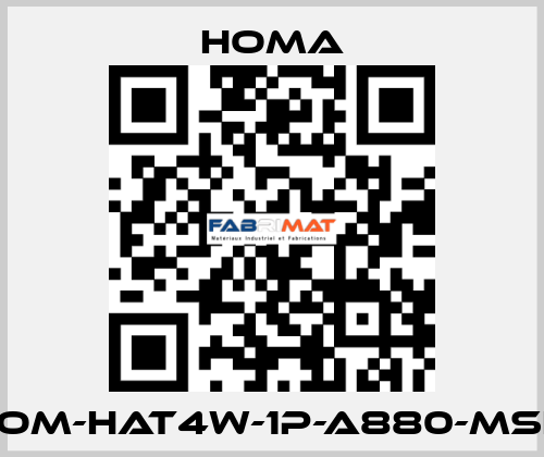 HOM-HAT4w-1p-A880-Msli HOMA