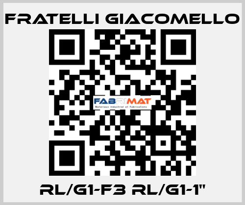 RL/G1-F3 RL/G1-1" Fratelli Giacomello
