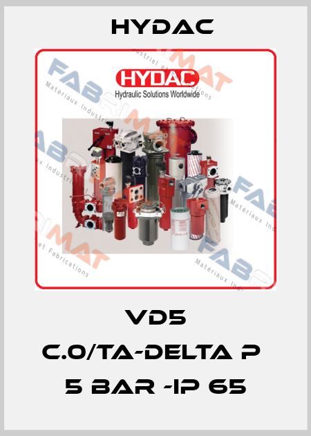 VD5 C.0/TA-Delta P  5 bar -IP 65 Hydac