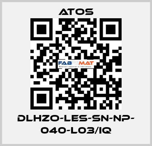 DLHZO-LES-SN-NP- 040-L03/IQ Atos