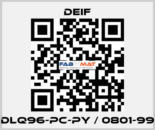 DLQ96-pc-PY / 0801-99 Deif