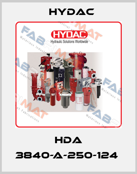 HDA 3840-A-250-124  Hydac