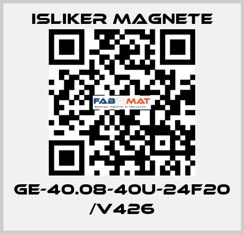 GE-40.08-40U-24F20 /V426 ISLIKER MAGNETE