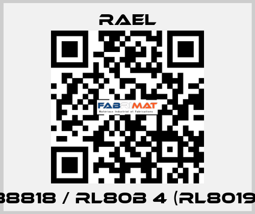 38818 / RL80B 4 (RL8019) RAEL