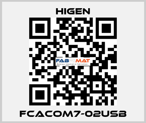 FCACOM7-02USB Higen