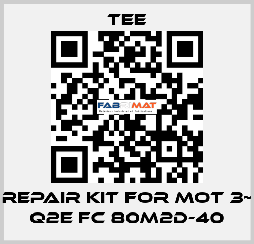 repair kit for Mot 3~ Q2E FC 80M2D-40 TEE