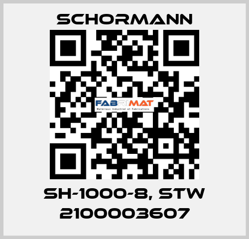 SH-1000-8, STW 2100003607 Schormann