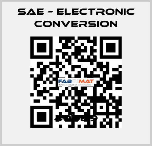 40989 SAE – Electronic Conversion