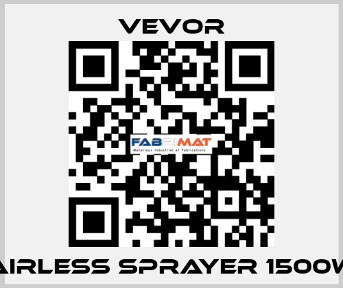 Airless Sprayer 1500W VEVOR