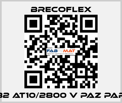 32 AT10/2800 V PAZ PAR Brecoflex