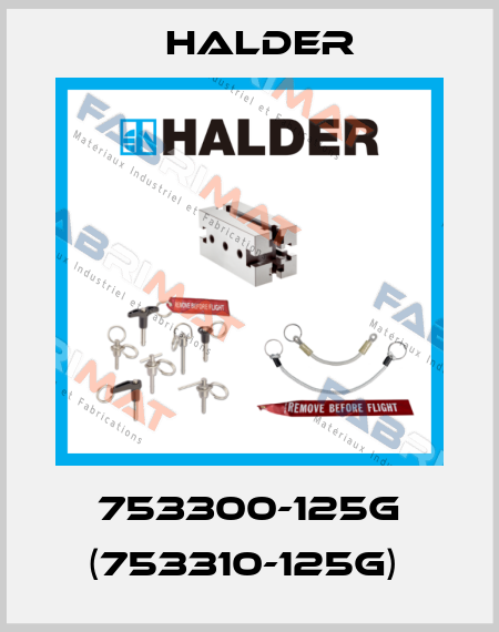 753300-125G (753310-125G)  Halder