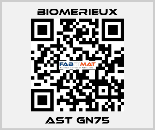 Ast GN75 Biomerieux