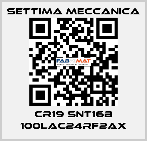 CR19 SNT16B 100LAC24RF2AX Settima Meccanica