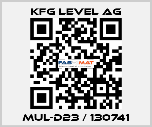 MUL-D23 / 130741 KFG Level AG