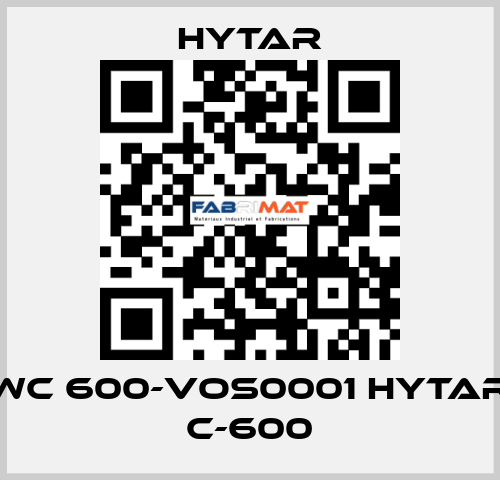 WC 600-VOS0001 HYTAR C-600 Hytar