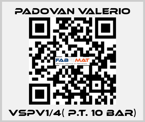 VSPV1/4( p.t. 10 bar) PADOVAN VALERIO
