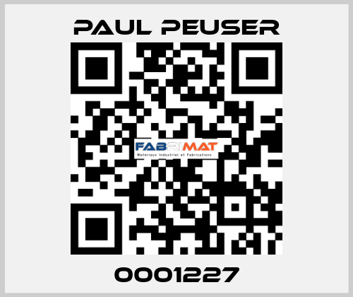 0001227 PAUL PEUSER