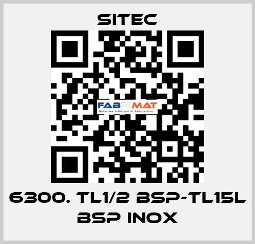 6300. TL1/2 BSP-TL15L BSP inox SITEC