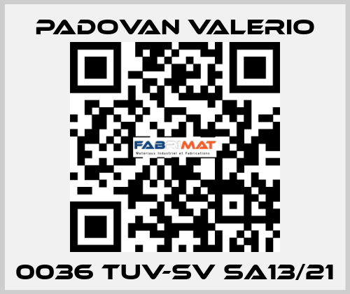 0036 TUV-SV SA13/21 PADOVAN VALERIO