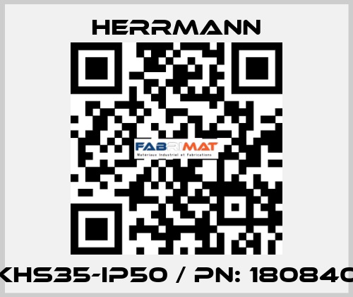 KHS35-IP50 / PN: 180840 Herrmann