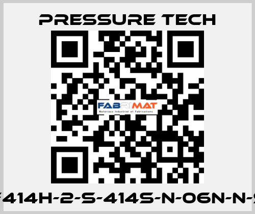 MF414H-2-S-414S-N-06N-N-SV Pressure Tech
