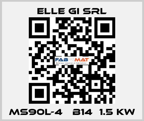 MS90L-4   B14  1.5 KW ELLE GI SRL