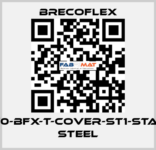 16AT10/0-BFX-T-COVER-ST1-STAINLESS STEEL Brecoflex