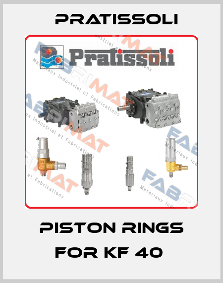 piston rings for KF 40  Pratissoli
