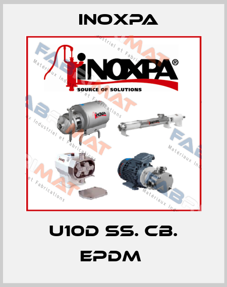 U10D SS. CB. EPDM  Inoxpa