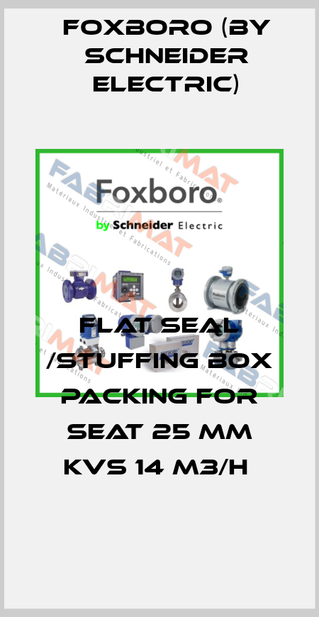 FLAT SEAL /STUFFING BOX PACKING FOR SEAT 25 MM KVS 14 M3/H  Foxboro (by Schneider Electric)