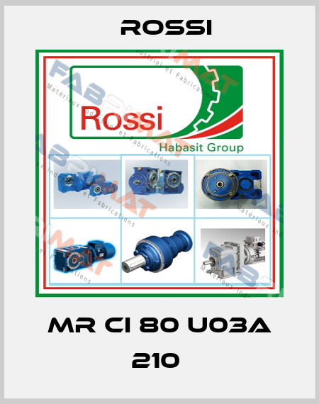 MR CI 80 U03A 210  Rossi