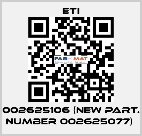 002625106 (new part. number 002625077)  Eti