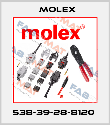 538-39-28-8120  Molex