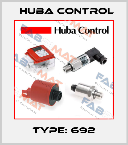 Type: 692 Huba Control