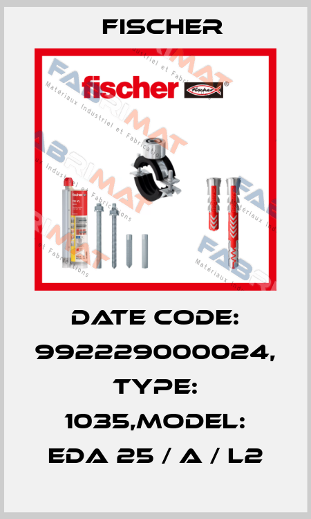 Date Code: 992229000024, Type: 1035,Model: EDA 25 / A / L2 Fischer