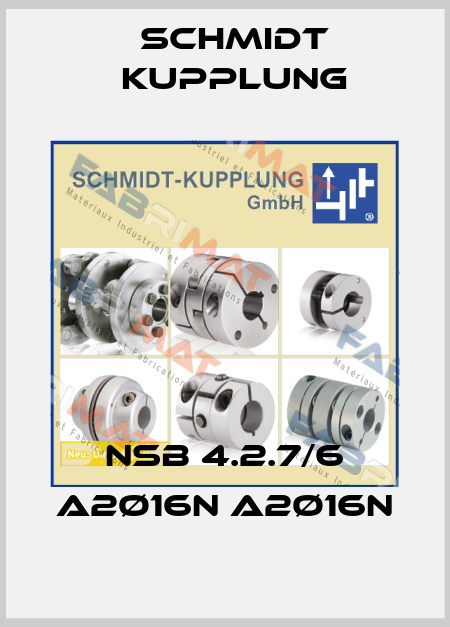 NSB 4.2.7/6 A2ø16N A2ø16N Schmidt Kupplung