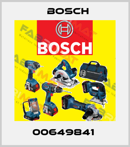 00649841  Bosch
