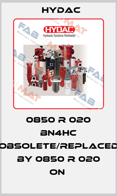 0850 R 020 BN4HC obsolete/replaced by 0850 R 020 ON  Hydac