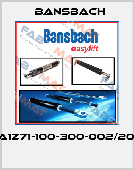 A1A1Z71-100-300-002/200N  Bansbach