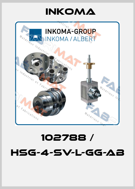 102788 / HSG-4-SV-L-GG-AB  INKOMA