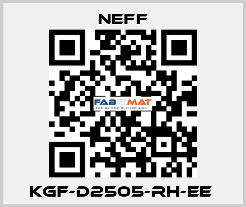 KGF-D2505-RH-EE  Neff