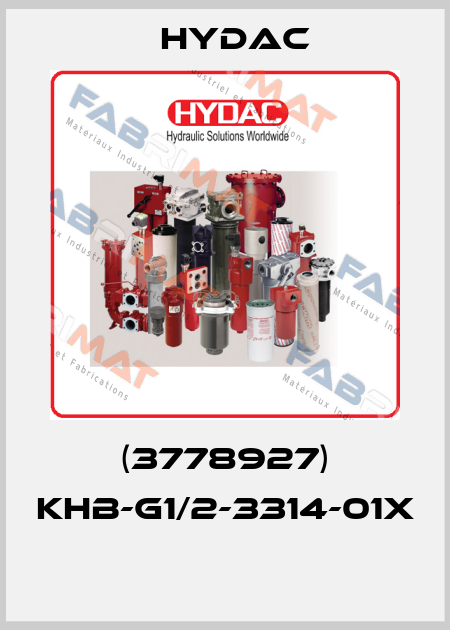 (3778927) KHB-G1/2-3314-01X  Hydac