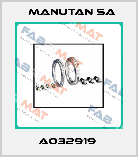 A032919  Manutan SA