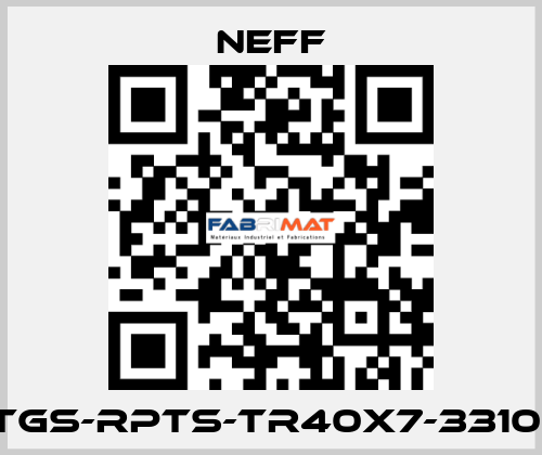 TGS-RPTS-TR40X7-3310  Neff