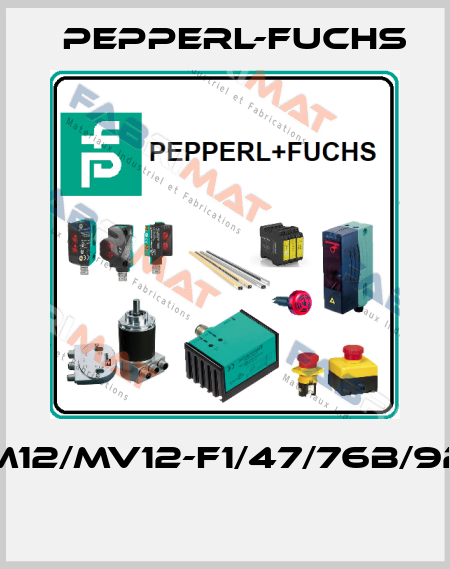 M12/MV12-F1/47/76b/92  Pepperl-Fuchs