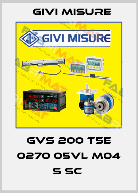 GVS 200 T5E 0270 05VL M04 S SC  Givi Misure