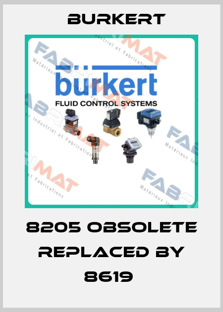 8205 obsolete replaced by 8619  Burkert